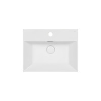 Раковина Qtap Nando K 410х355х125 White с донным клапаном QT12117041KW Раковина Qtap Nando K 410х355х125 White с донным клапаном QT12117041KW