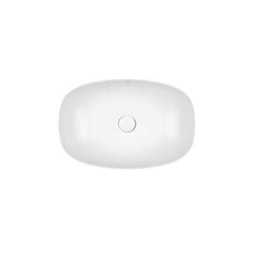 Раковина-чаша Qtap Cardinal 600х380х140 White з донним клапаном QT04117060TW