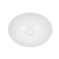 Раковина-чаша Qtap Dove 420x330x150 White з донним клапаном QT06113078W Раковина-чаша Qtap Dove 420x330x150 White з донним клапаном QT06113078W