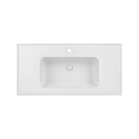 Раковина Qtap Albatross A 1000х500х230 White с донным клапаном QT01115100AW Раковина Qtap Albatross A 1000х500х230 White с донным клапаном QT01115100AW