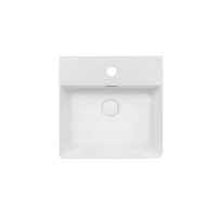 Раковина Qtap Nando C 405х405х125 White с донным клапаном QT12117040CW Раковина Qtap Nando C 405х405х125 White с донным клапаном QT12117040CW