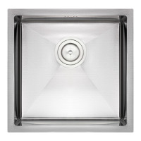 Кухонна мийка Qtap D4645 2.7/1.0 мм Satin (QTD464510)