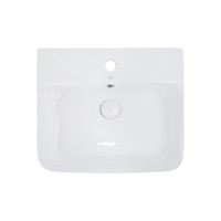 Раковина Qtap Virgo 485x410x125 White з донним клапаном QT18112258W Раковина Qtap Virgo 485x410x125 White з донним клапаном QT18112258W
