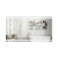 Дзеркало Qtap Mideya Classic 1400х700 з LED-підсвічуванням кнопковий перемикач, QT2078250378W Дзеркало Qtap Mideya Classic 1400х700 з LED-підсвічуванням кнопковий перемикач, QT2078250378W