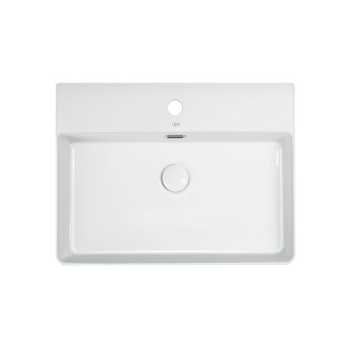Раковина Qtap Nando LT 600х440х130 White з донним клапаном QT12112173W