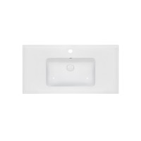 Раковина Qtap Albatross E49 1000х490х200 White з донним клапаном QT01119100E49W Раковина Qtap Albatross E49 1000х490х200 White з донним клапаном QT01119100E49W