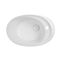 Раковина-чаша Qtap Scorpio 590х380х190 White з донним клапаном QT14111037W Раковина-чаша Qtap Scorpio 590х380х190 White з донним клапаном QT14111037W