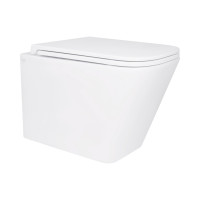 Унитаз подвесной Qtap Tern безободковый с сиденьем Soft-close QT1733052ERW