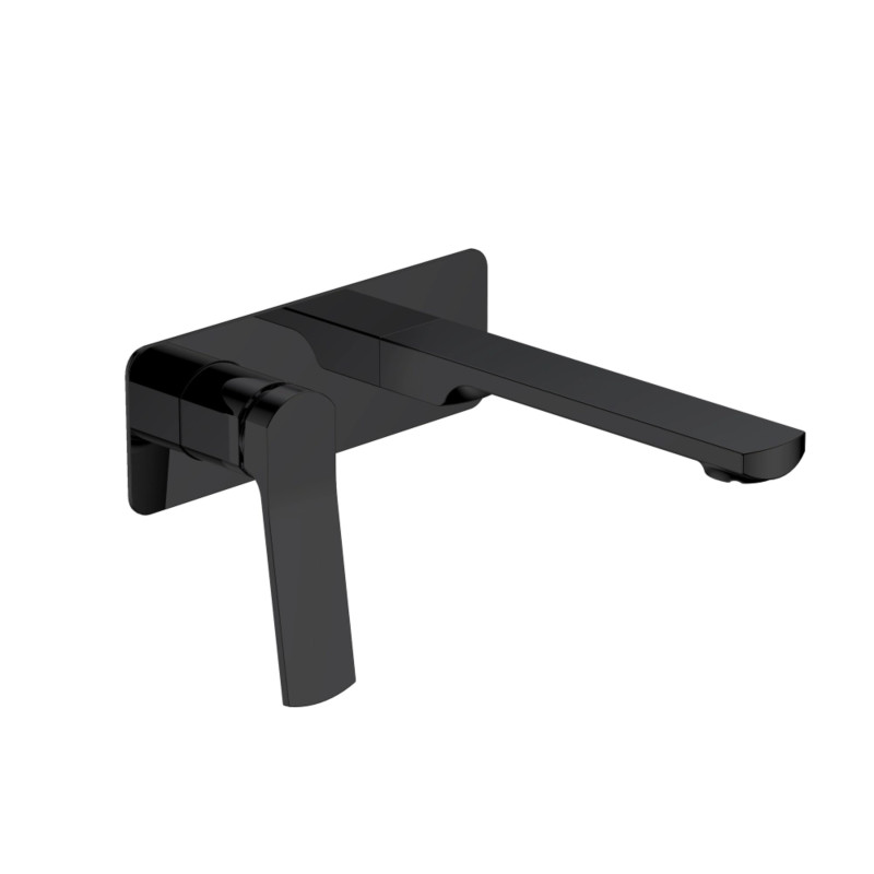 Змішувач для раковини Qtap Slavonice прихованого монтажу QTSLA3040103DB Black Matt