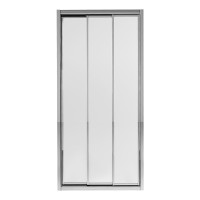 Душові двері в нішу Qtap Unifold CRM208.C4 78-81x185 см, скло Clear 4 мм, покриття CalcLess Душові двері в нішу Qtap Unifold CRM208.C4 78-81x185 см, скло Clear 4 мм, покриття CalcLess