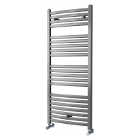Сушарка рушників водяна Qtap Dias (SIL) P21 1200x500 HY