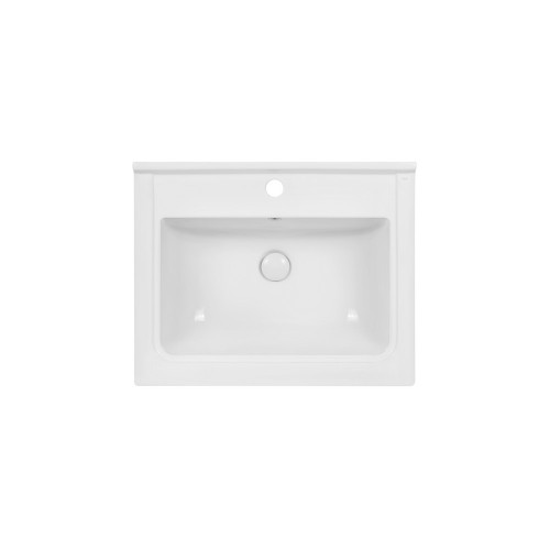 Раковина Qtap Albatross Q 600х480х230 White з донним клапаном QT01115060QW Раковина Qtap Albatross Q 600х480х230 White з донним клапаном QT01115060QW