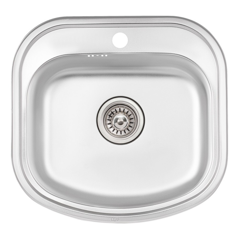 Кухонна мийка Qtap 4947 0,8 мм Satin (QT4947SAT08)