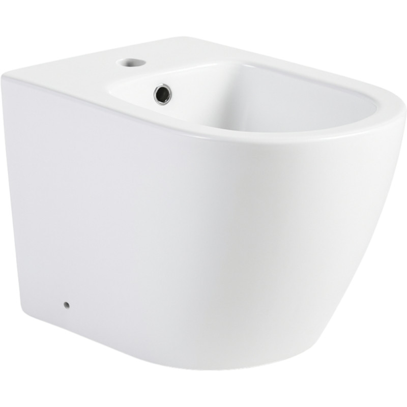 Биде напольное Qtap Jay 560х360х410 мм, White QT07443375W