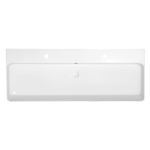 Раковина Qtap Nando 1100х420х135 White з донним клапаном QT1211K428W Раковина Qtap Nando 1100х420х135 White з донним клапаном QT1211K428W