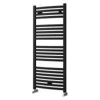 Сушарка рушників водяна Qtap Dias (BLA) P21 1200x500 HY