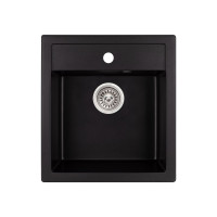 Кухонна мийка Qtap CS 5046 Black (QT5046BLA404)