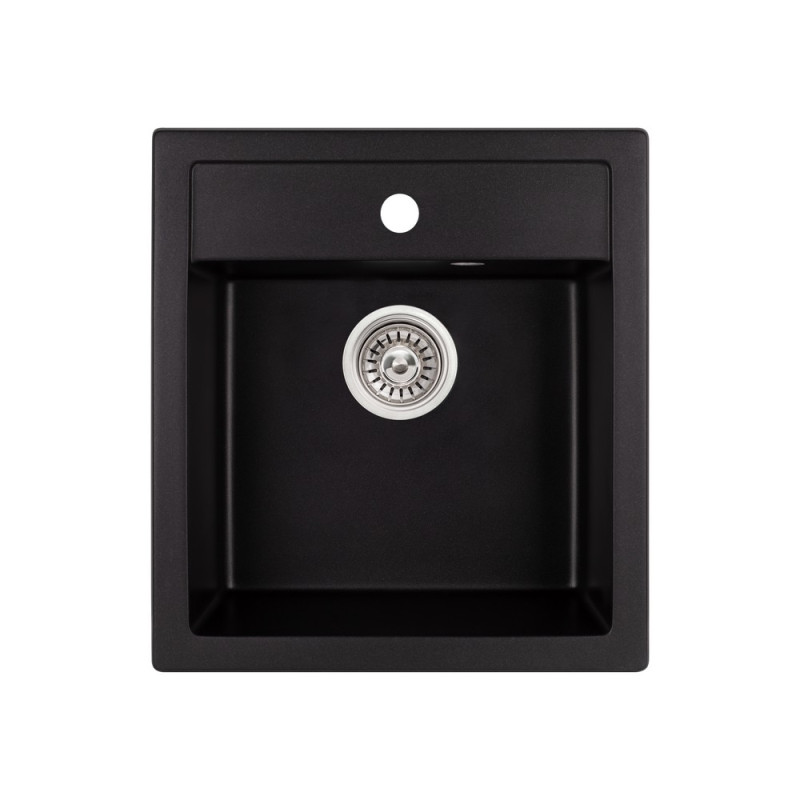 Кухонна мийка Qtap CS 5046 Black (QT5046BLA404)