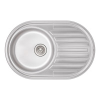 Кухонна мийка Qtap 7750 0,8 мм Micro Decor (QT7750MICDEC08)
