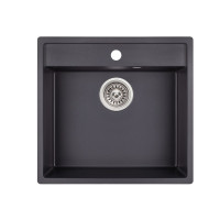 Кухонна мийка Qtap CS 5250 Beton (QT5250BET502)