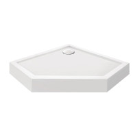 Душовий піддон Qtap Diamond 301112 100x100x12 см + сифон Душовий піддон Qtap Diamond 301112 100x100x12 см + сифон