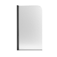 Штора на ванну Qtap Standard BLM407513APL скло Pear 6 мм, 75х1340 см, ліва