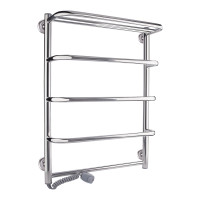 Сушарка рушників електрична Qtap Standard shelf (CRM) P5 500х700 LE з полицею
