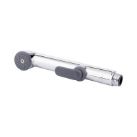 Лійка для гігієнічного душу Qtap Rucni округла QTCRMA021 Chrome/Grey