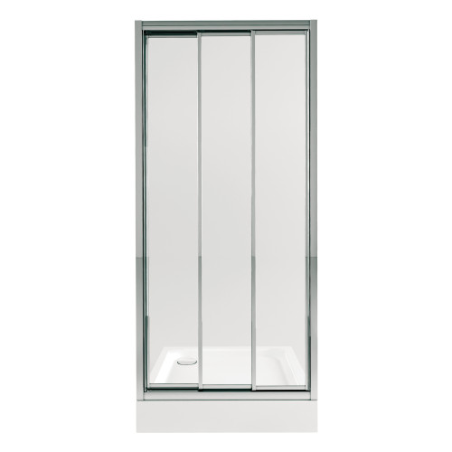 Набір Qtap двері в нішу Uniford CRM208.C4 + піддон Unisquare 308815