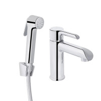 Смеситель для раковины Qtap Grand (с гигиеническим душем) QTGRA272CRM45670 Chrome