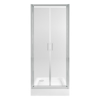 Набір Qtap двері в нішу Gemini CRM209.C6 + піддон Unisquare 309915