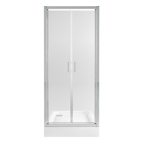 Набір Qtap двері в нішу Gemini CRM209.C6 + піддон Unisquare 309915