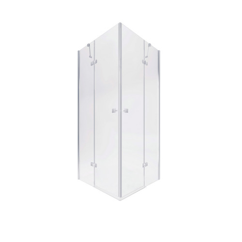 Душова кабіна Qtap Crow CRM1099SC6 90x90 см, скло Clear 6 мм, покриття CalcLess без піддона