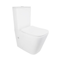 Унітаз підлоговий Qtap Tern Ultra Quiet безобідковий з сидінням Soft-Close QT17222175AUQ1W White Унітаз підлоговий Qtap Tern Ultra Quiet безобідковий з сидінням Soft-Close QT17222175AUQ1W White