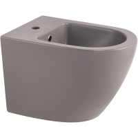Біде підвісне Qtap Robin 515x370x350 мм, Stone grey QT13551381GSG