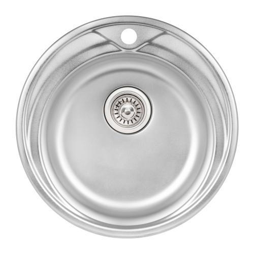 Кухонна мийка Qtap D510 0,8 мм Micro Decor (QTD510MICDEC08)