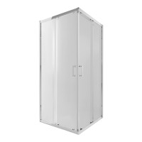 Душова кабіна Qtap Taurus CRM1011SC6 97х97 см, скло Clear 6 мм, покриття CalcLess без піддона