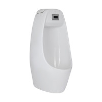 Пісуар підвісний Qtap Stork з ІЧ-датчиком автоматичного змиву 350х310х685 White QT1588102HW