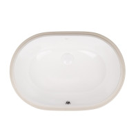 Раковина Qtap Stork 560x395x195 White з донним клапаном QT15116030W