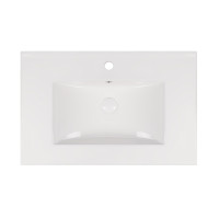 Раковина Qtap Albatross New 710x465x180 White з донним клапаном QT0111750670W Раковина Qtap Albatross New 710x465x180 White з донним клапаном QT0111750670W