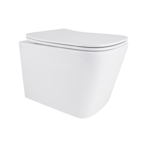 Унітаз підвісний Qtap Tern із сидінням Soft-close QT17332303ASW