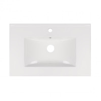 Раковина Qtap Albatross New 710x465x180 White без донного клапана QT0111750670W1 Раковина Qtap Albatross New 710x465x180 White без донного клапана QT0111750670W1