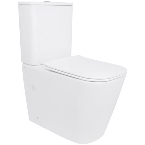 Унітаз підлоговий Qtap Stork Ultra Quiet 630×350×805 мм із сидінням Soft-close, White QTSTO27W49260