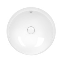 Раковина Qtap Jay 475х475х200 White з донним клапаном QT0711K305W Раковина Qtap Jay 475х475х200 White з донним клапаном QT0711K305W