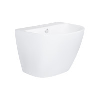 Раковина підвісна моноблок Qtap Leo 540х450х430 White з донним клапаном QT111101GW Раковина підвісна моноблок Qtap Leo 540х450х430 White з донним клапаном QT111101GW