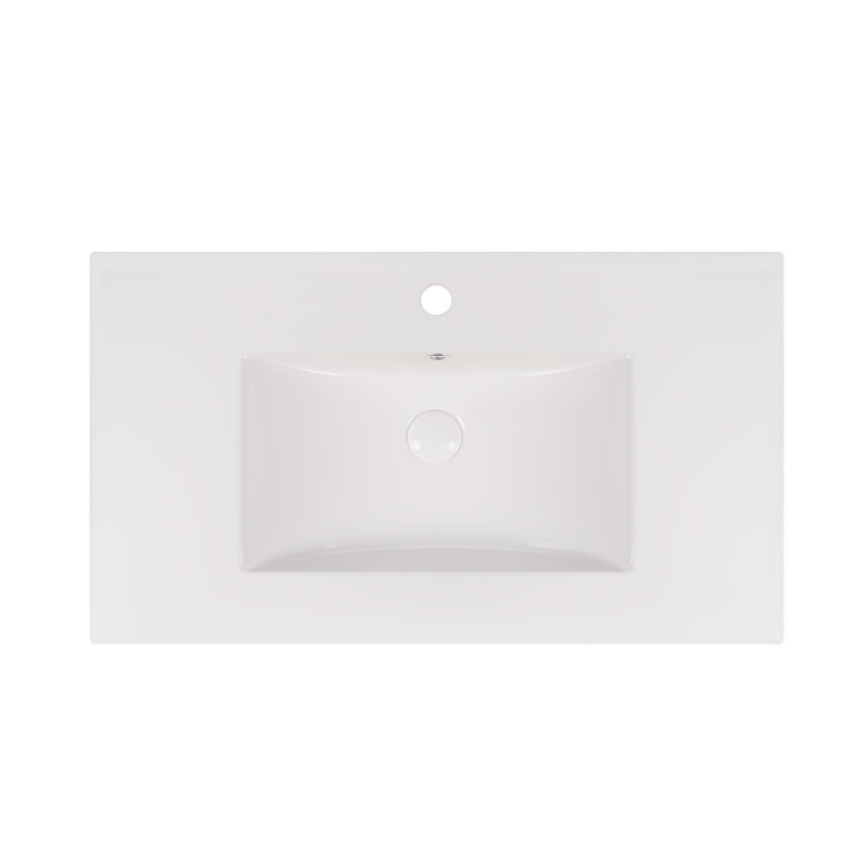 Раковина Qtap Albatross New 810x470x180 White з донним клапаном QT0111750680W