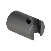 Тримач для ручного душу Qtap Spojeni округлий QT829910842854GRP Graphite Тримач для ручного душу Qtap Spojeni округлий QT829910842854GRP Graphite