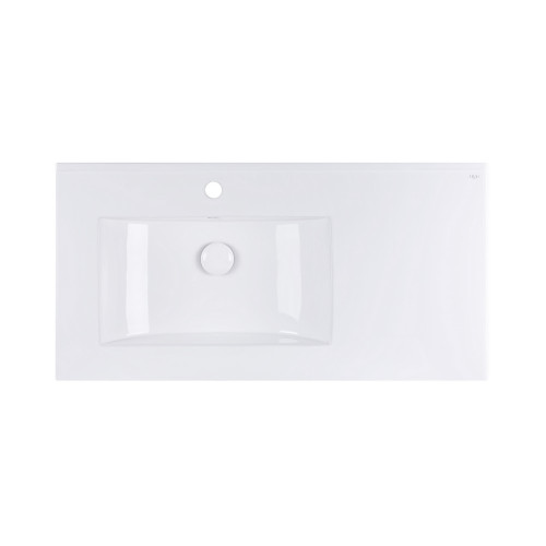 Раковина Qtap Albatross New 910x470x180 White з донним клапаном QT0111750690LW Раковина Qtap Albatross New 910x470x180 White з донним клапаном QT0111750690LW