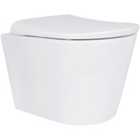 Унітаз підвісний Qtap Scorpio ML Ultra Quiet 490x365x325 мм, з сидінням Soft-close MagLock, White QTSCOML26W49622