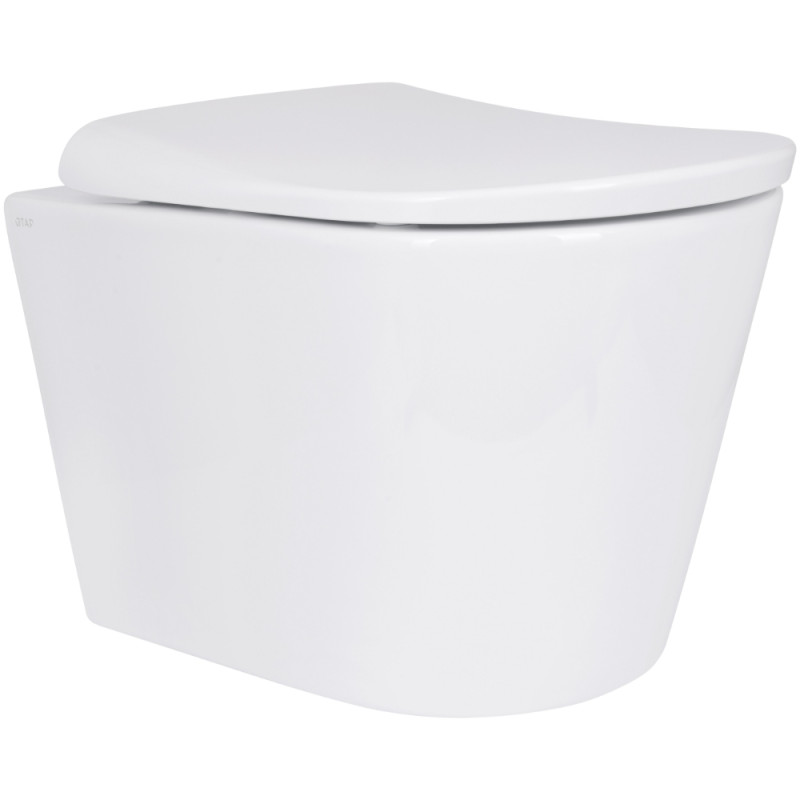 Унітаз підвісний Qtap Scorpio ML Ultra Quiet 490x365x325 мм, з сидінням Soft-close MagLock, White QTSCOML26W49622